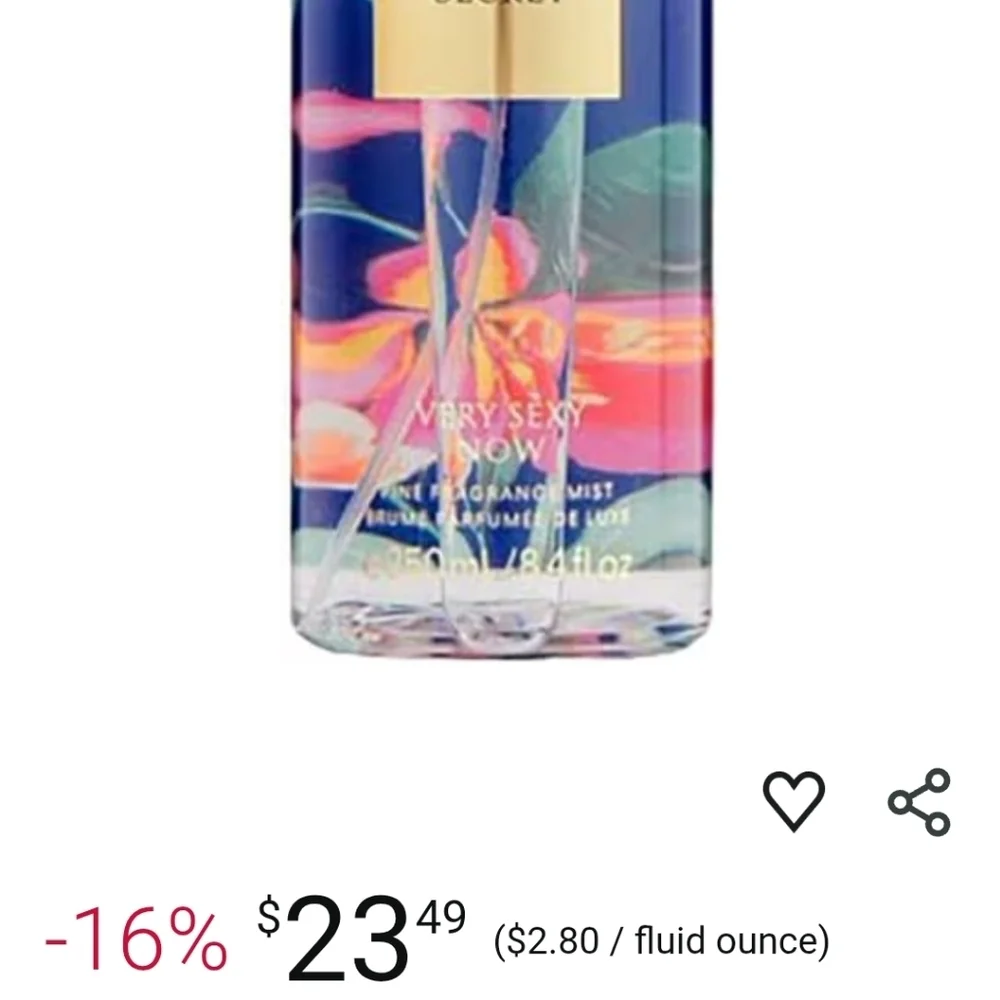 VICTORIA'S SECRET very sexy now FRAGRANCE MIST 8.4 Oz NEW